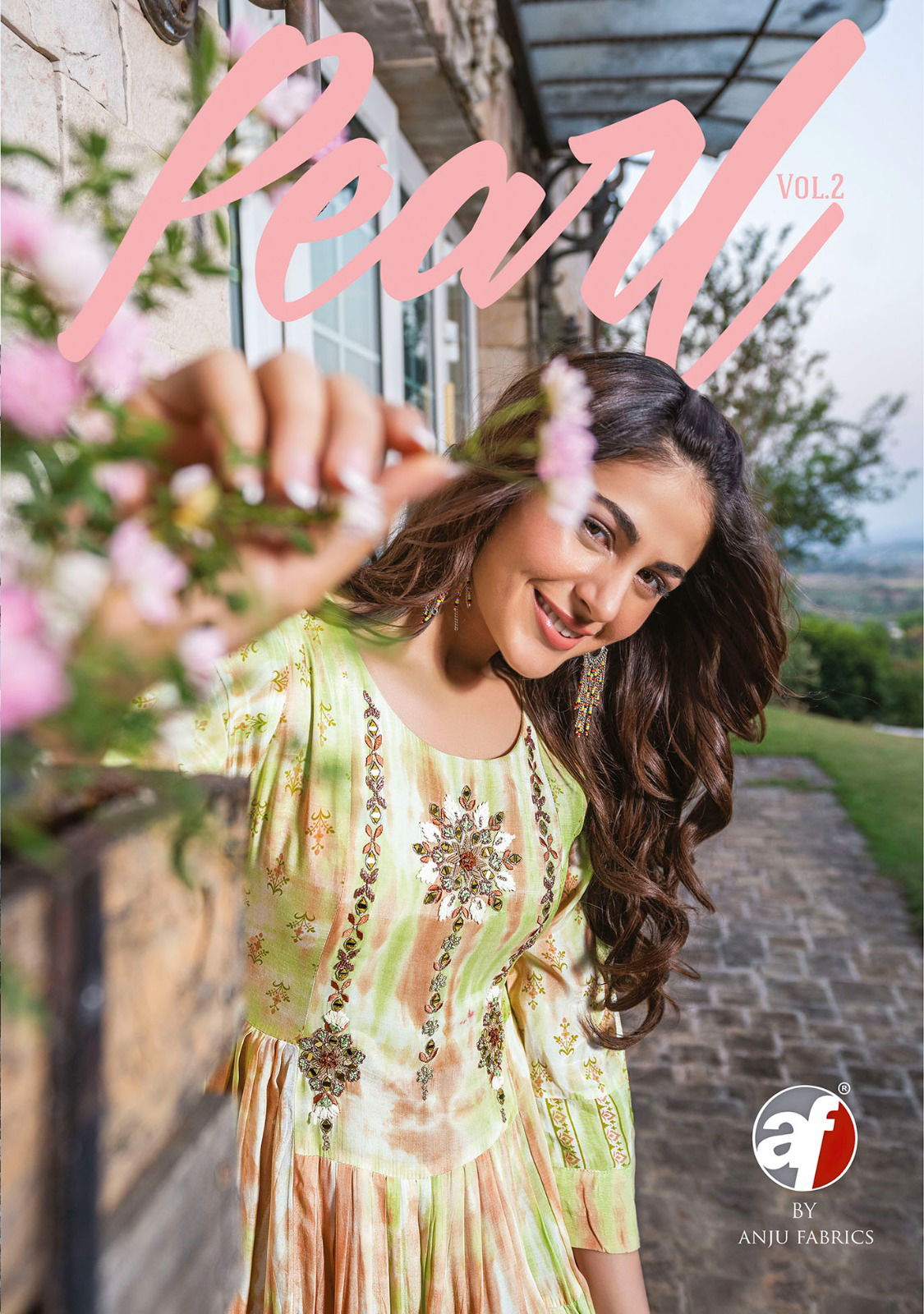 Pearl Vol 2 By AF Pure Muslin Designer Party Wear Kurtis Wholesale Shop In Surat